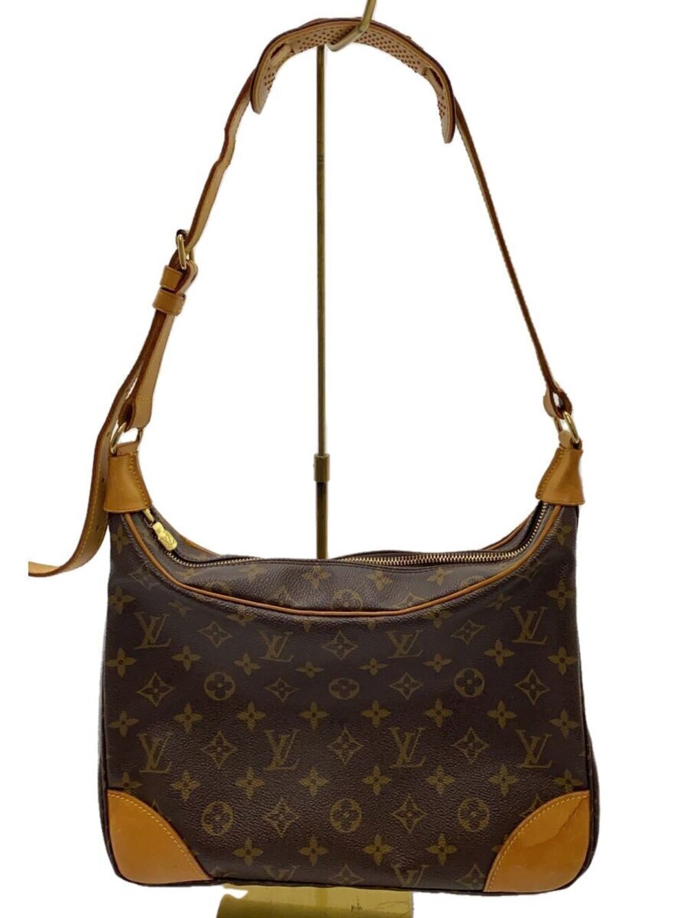 LOUIS VUITTON Boulogne Canvas Brown